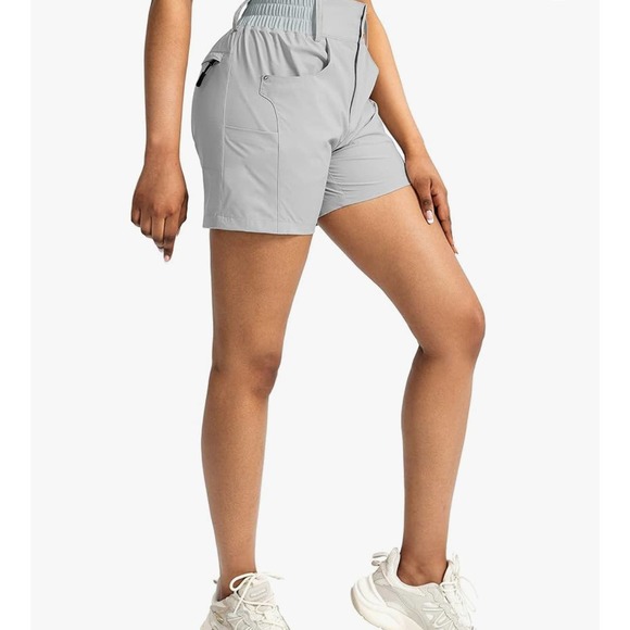 Viodia Women's 5" Hiking Golf Shorts with Pockets High Waist SZ XXL - Picture 4 of 9